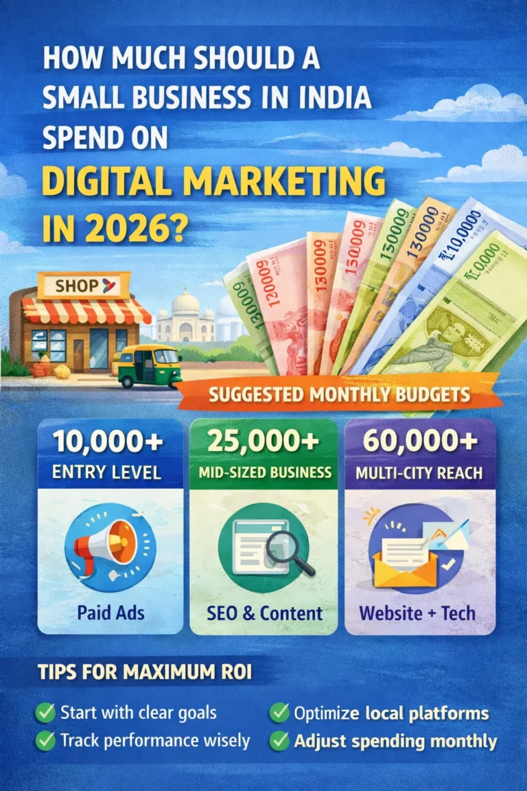 How Much Should a Small Business in India Spend on Digital Marketing in 2026