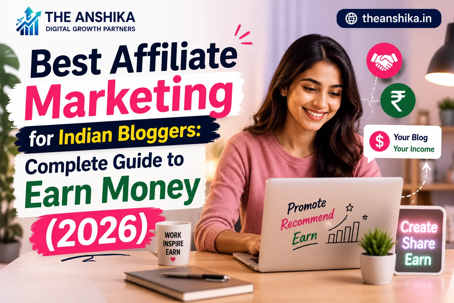 Best Affiliate Marketing for Indian Bloggers: Complete Guide to Earn Money (2026) 3 affiliate marketing for Indian bloggers