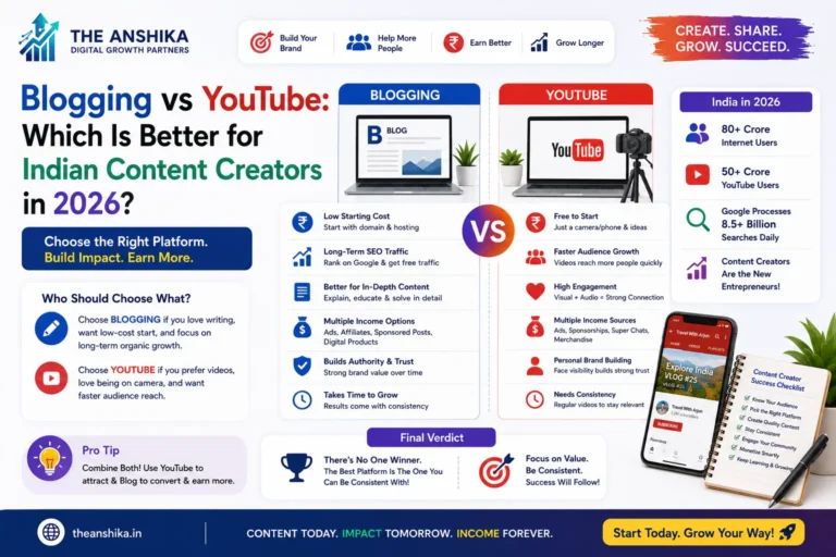 blogging vs YouTube