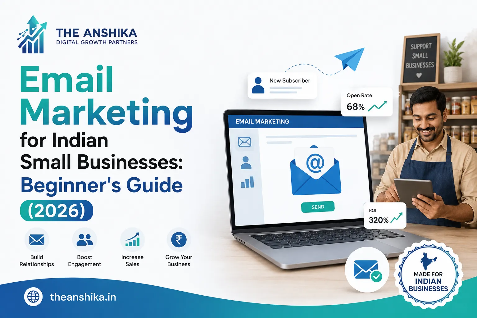 Email Marketing for Indian Small Businesses: Beginner's Guide (2026) 6 email marketing Indian small business