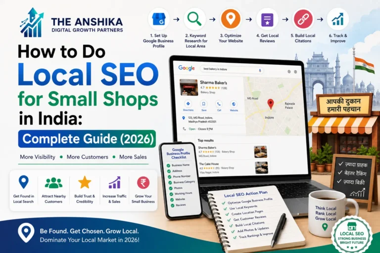 local SEO for small shops in India
